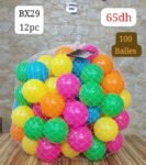 Balles de jeu bébé 100 pcs