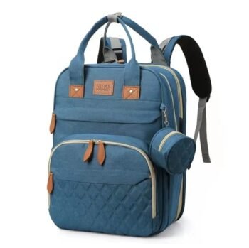 Sac à Dos Maman Bébé Multifonction Étanche avec Compartiments Isothermes