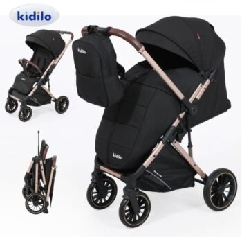 Pack Poussette H5+C Multifonctions Noir