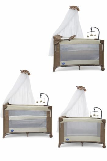 Lit Bébé Pliable avec Moustiquaire
